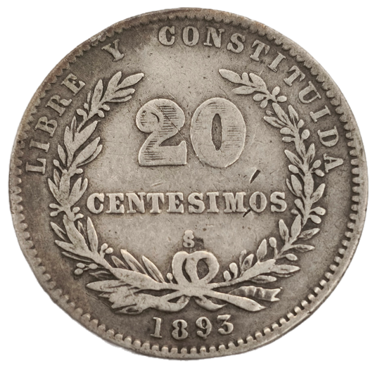 Uruguay - 1893/73 - 20 Centésimos