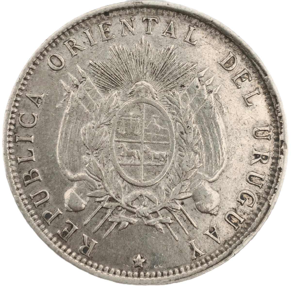 Uruguay - 1894 - 50 Centésimos