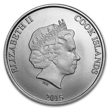 Islas Cook - 2015 - 1 Dólar - Onza de Plata