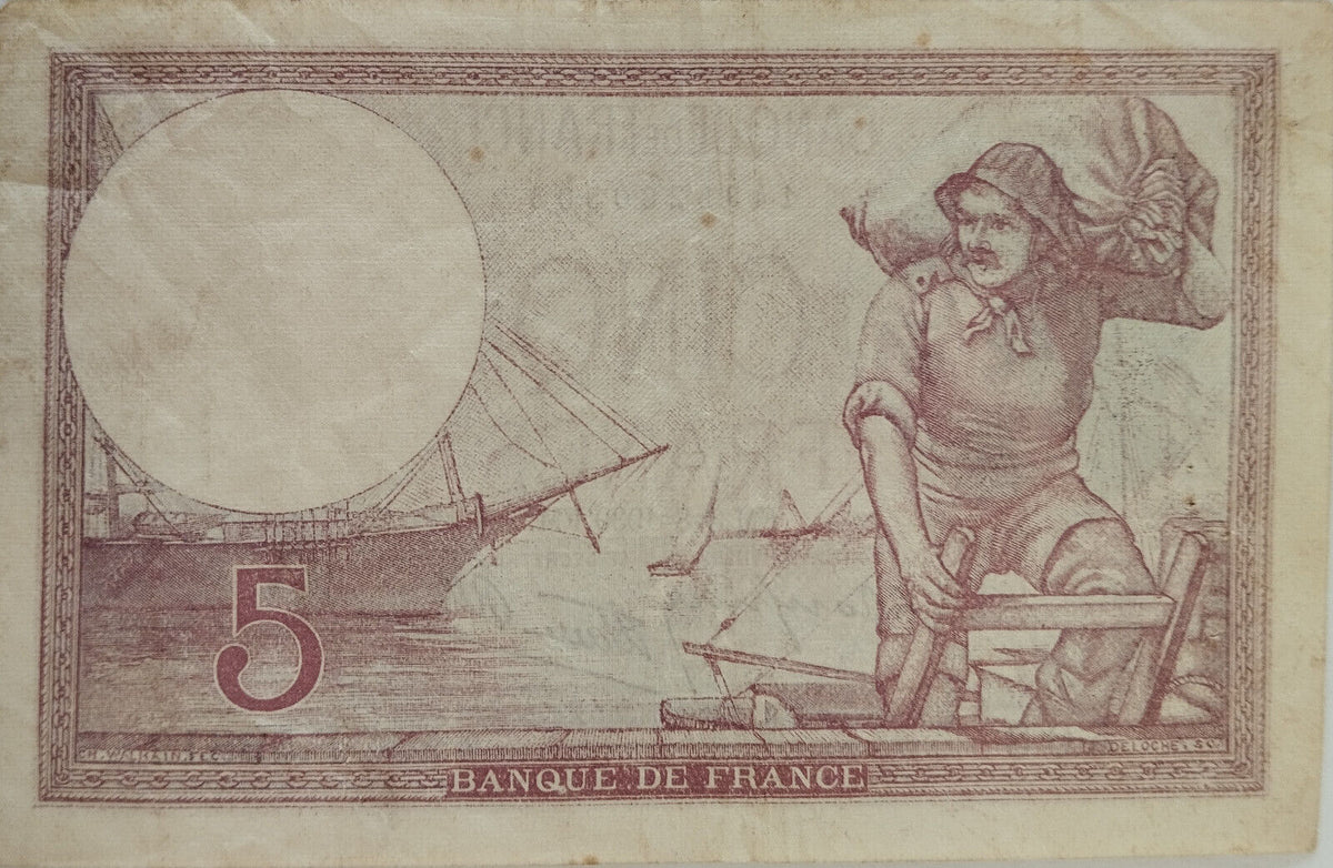 Francia - 1939 - 5 Francos